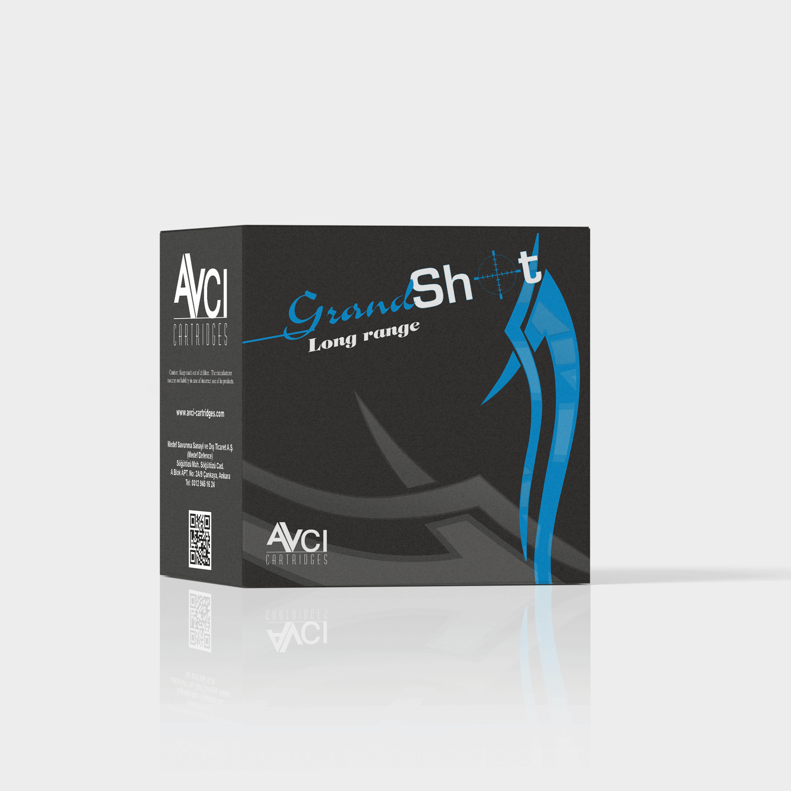 Avci Grand Shot, 12 GA, 1-1/5 Oz, No 5, 250 Rounds (1 Case), 1300 FPS