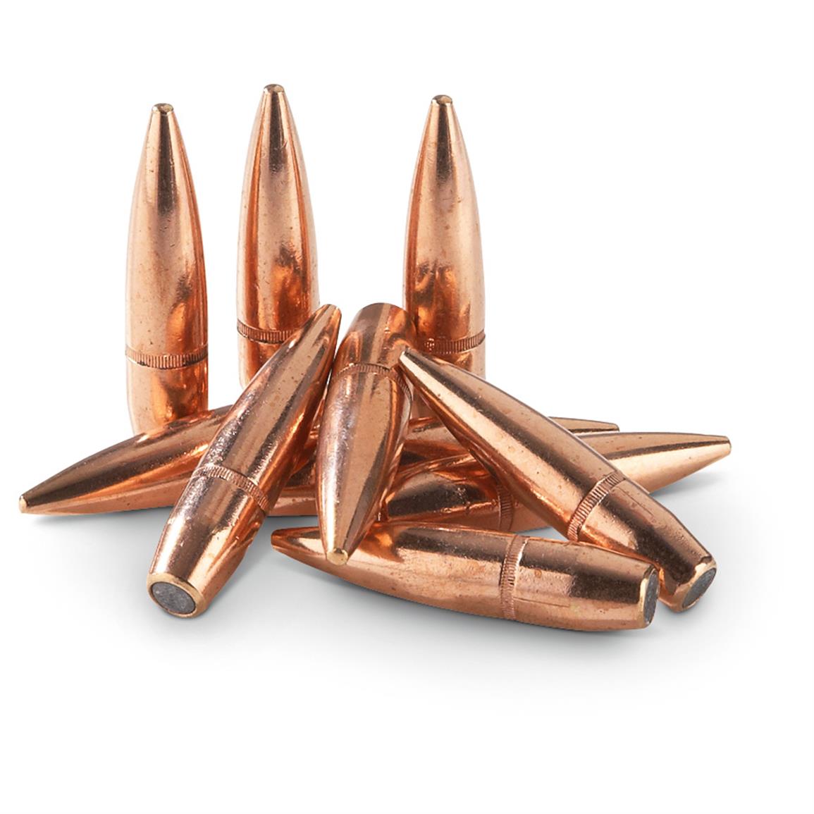 12.7 X 99 MM (.50 Cal) (.511), 661 Gr. 50 BMG M33 FMJ Projectiles, 1000  Pieces - Armory Farm
